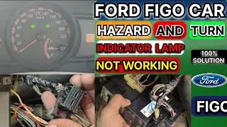 Forde figo hazard and turn not working!!Figo Indicator lamp problem!!100%solution!!figo bcm replace!