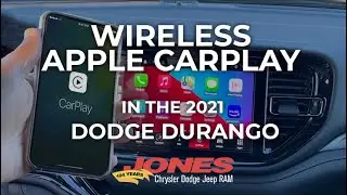 Как настроить Apple CarPlay по беспроводной связи в Dodge Durango 2021 года