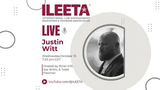 Justin Witt &ndash; Leadership Before the Rank: Reimagining Training, Mentorship, and Tech #ileetalive
