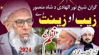 Sheikh Noor Ul Hadi |Pushto Nazam | گران شیخ نورالھادی د شاہ منصور زیب او زینب دے |#mtqsswabi