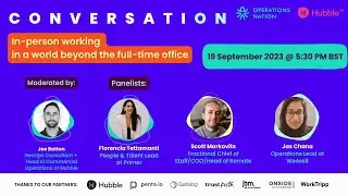 Hubble In person working in a world beyond the full time office