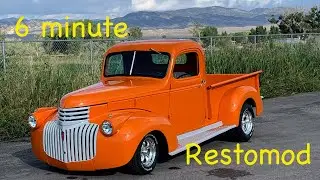 6 minute hot rod restoration 1942 Chevy Pickup