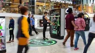 oOh! - Dispensing ShopaLite EnergyAustralia Campaign