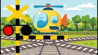 Crazy Things at the Railroad Crossing | Animated Fun!