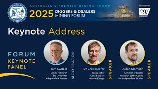 2025 | Keynote Panel: Dr Chris Keefer and Aidan Morrison. Moderated by Tom Swtitzer