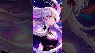 AI Fantasy Girl Sparkle ✨ #AI #AnimeGirl #Aesthetic #Beauty #Art #GudinoAi
