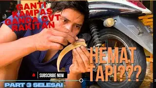Service CVT | Kampas ganda rakitan | ban belakang stuck | #diy #tips #tipsandtricks #diyprojects
