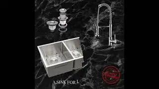 Heavy Duty Kitchen Sink, A Lifetime of Elegance and Performance #kitchensink