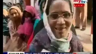 Election system of Bangladesh. Showing fake people & vote rigging inside.