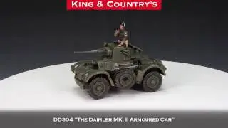 King & Country's Toy Soldiers - The Daimler MK. II Armoured Car
