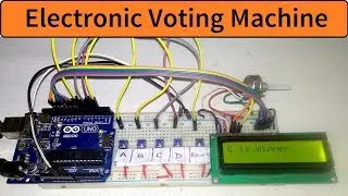 Smart Electronic Voting Machine Using Arduino