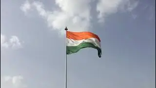 indian flag waving with plevne music 🇮🇳❣️🇮🇳