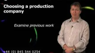Choosing a Video Production Company