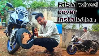 Wheel Cover installation My R15v4😍