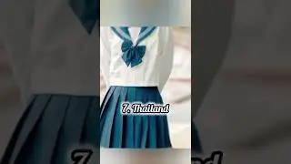 top 10 most beautiful school uniforms #short #school