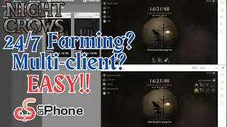 NIGHT CROWS 24/7 Farming and Multiple Accounts! PWEDE kahit naka off ung PC/Phone mo sa UGPhone