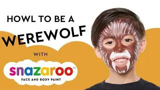 Howl To... Become A Werewolf | Fast Facepaint Tutorial