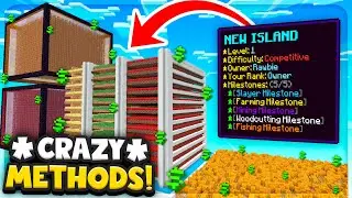 LEAKING THE *CRAZIEST* ISLAND TOP METHODS! | Minecraft Skyblock | Complex Gaming [12]