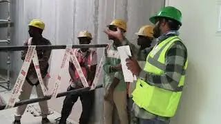 Safety precautions for shaft work