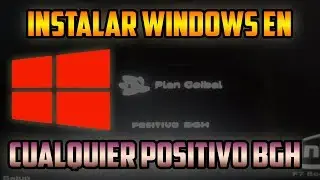 INSTALAR WIND0WS TODAS LAS POSITIVO BGH GRIS O VIOLETA 11CLE, 11CLE2a, 11CLE2, 11CLE2 PLUS 2020