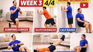 6 Best Home Exercises for Full Body Workout | No Equipment