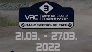 #VRC RALLY SERRAS DE FAFE  2nd part (vr plus 2dof motion chair Gseat :D)