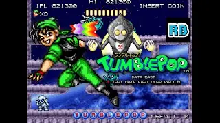 1991 [60fps] Tumble Pop ALL