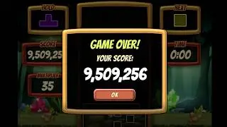 9,509,256 points!!!! Tetris Gems