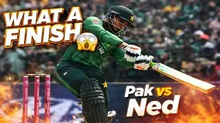 Faheem Ashraf Last Over Hero 🔥 | Pakistan vs Netherlands Thriller Finish