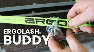 ERGOLASH&reg; BUDDY | Lashing strap for your trailer | Small load trailer straps | 500kg model