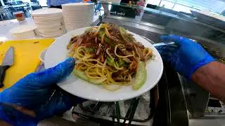 POV cooking: freshly prepared noodles👌