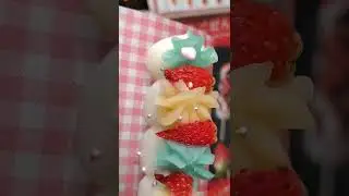 Asakusa Sweet Dango with Fresh Strawberry