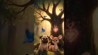 The Most Heartwarming Animal Friendship 3D Animated Short Film #shorts #cinematic #storytime #cute