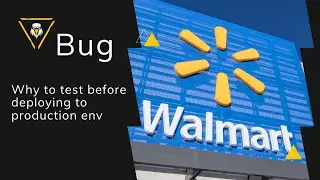 A Bug on Walmart Website Home Page | Do testing before deploying code  to Production Environment