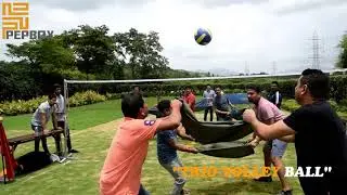 Duo Volley Ball | Pep Games | Pepbox | Team Building & Employee Engagement Activities
