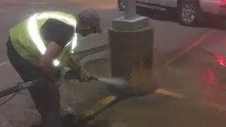 Wet Abrasive Blasting_Paint Removal