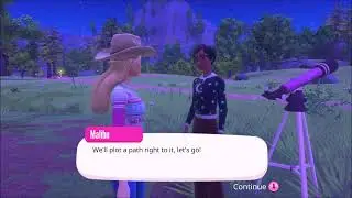 Playing Barbie Horse Trails part Twelve.