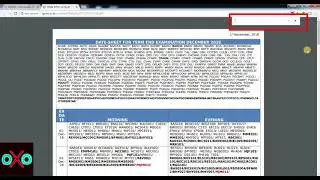 how to search your subject code in IGNOU date sheet december 2018
