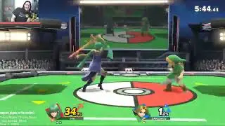 young link upwarp smash ultimate (broken byleth animation)