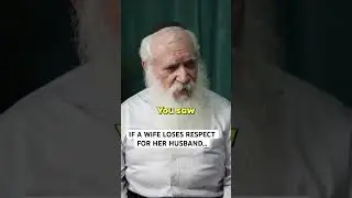 If a wife loses respect for her husband&hellip; #marriage #marriageadvice #rabbi #shorts #short