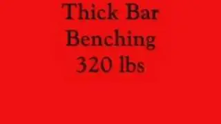 Thick Bar Max Effort Bench Press | Early Days Underground Strength Gym
