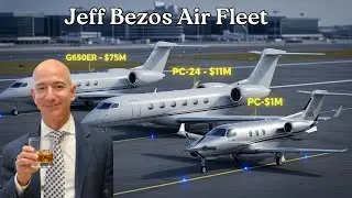 Jeff Bezos&rsquo; $160 Million Jet Fleet &mdash; G650ER Luxury + PC-24 Tech Power Review