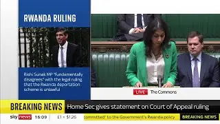 Home Secretary gives statement on Court of Appeal ruling