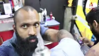 Inspire Tattoo studio (lion time lapse video) chalakudy Kerala Thrissur India