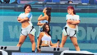 Sorn & Seungyeon performing CLC songs at Waterbomb Singapore | No, Black Dress, Hobgoblin,Helicopter