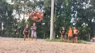boy tambling 2023 double backflip combo