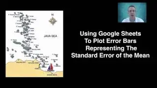 Plotting SEM Error Bars in Google Sheets