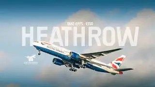 Heathrow Take Offs from local Esso garage