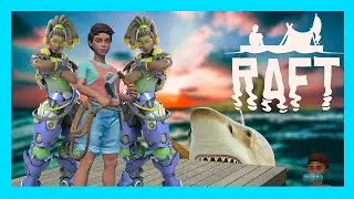 THE FLOODED WORLD - Raft Funny Moments