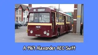 A Ride on (Preserved) Cardiff Corp 1967 Alexander AEC Swift (MBO 512F / 512) on 1st November 2025